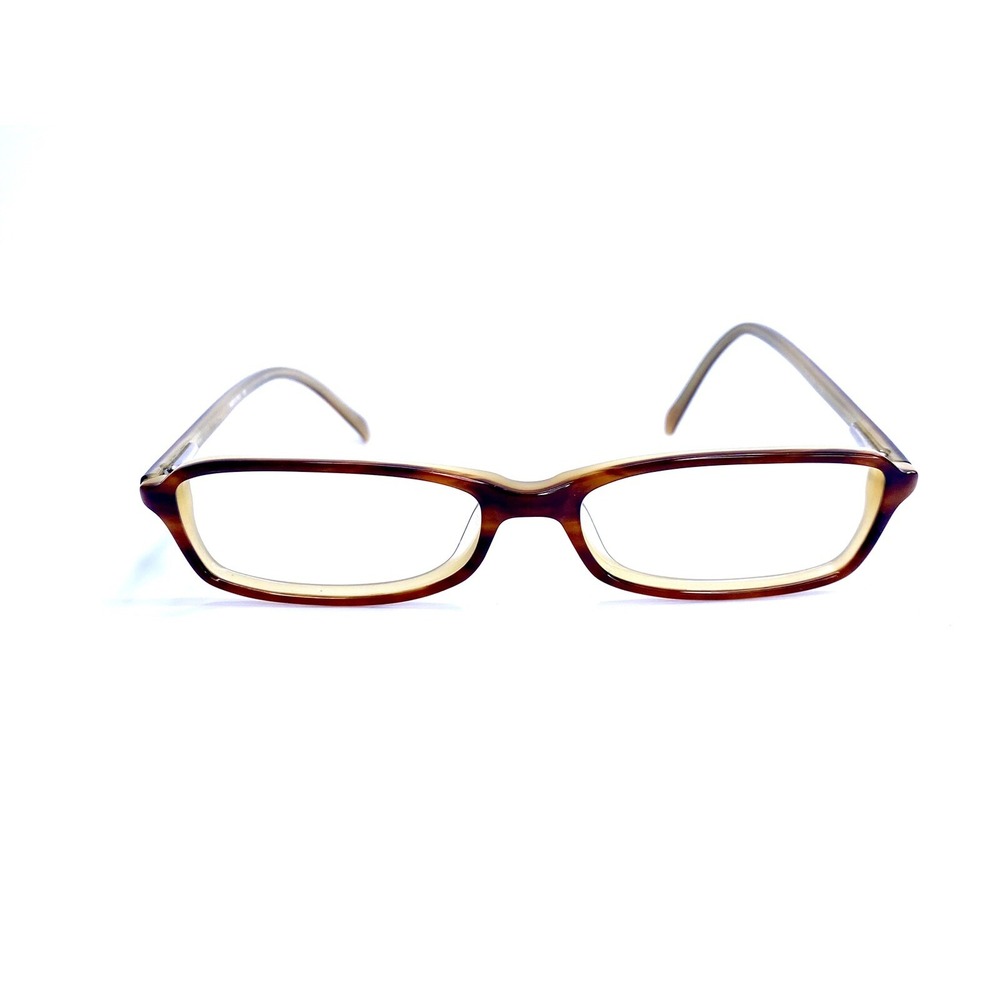 Kate Spade Brown Beige Tortoise Rectangular Glasses Italy Edie 0FS5 50 15 135